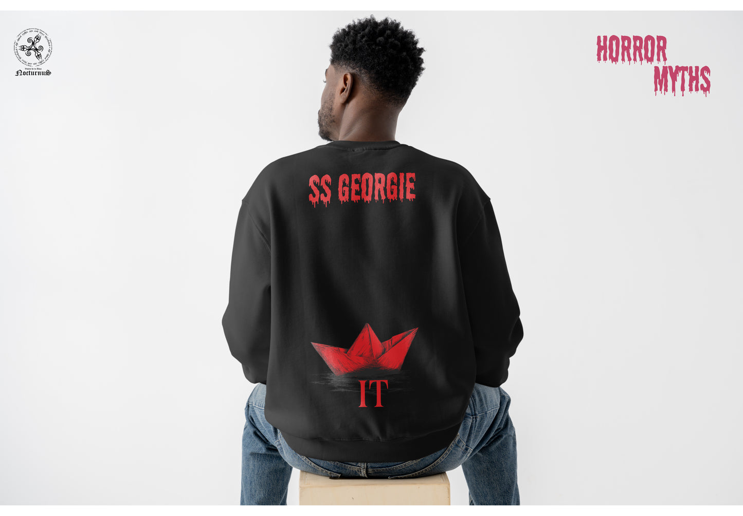 Sudadera básica cuello redondo