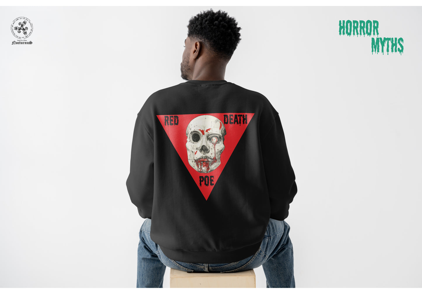 Sudadera básica cuello redondo