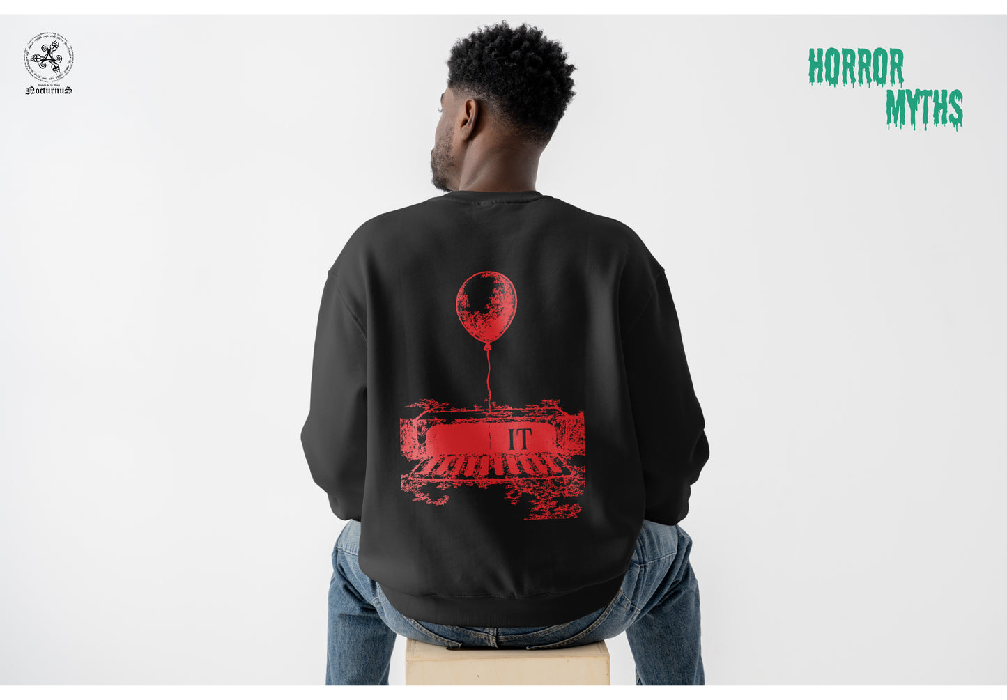 Sudadera básica cuello redondo